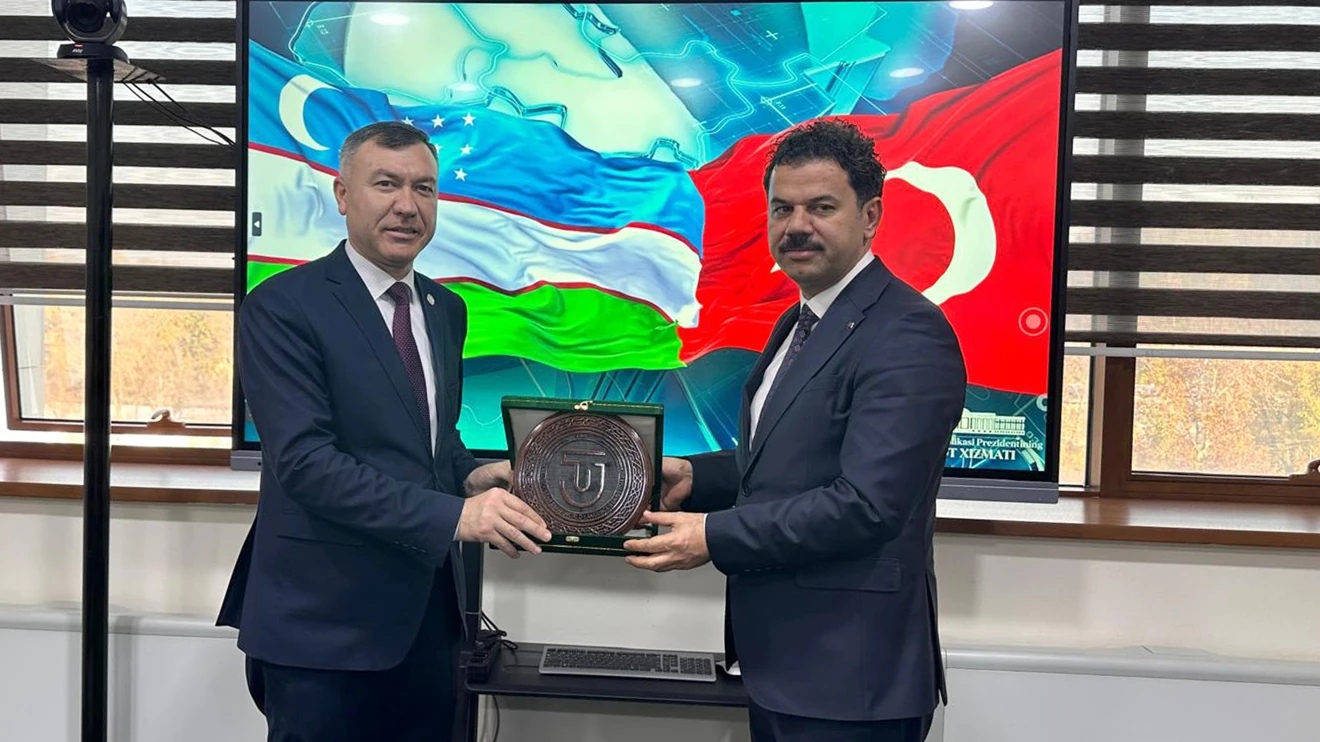 Rektör Yılmaz, Özbekistan’da akademik iş birlikleri için temaslarda bulundu
